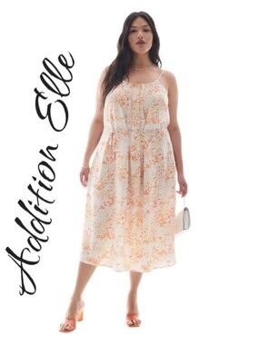 🆕️EDITION ELLE Floral Sleeveless Sun Dress